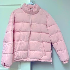 Pink Puffer Jacket